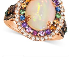 Levian Opal Ring with Multicolor Gemstones
